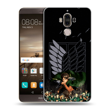 Пластиковый чехол на Huawei Mate 9 с принтом Атака титанов Пластиковый чехол на Huawei Mate 9 с принтом Атака титанов