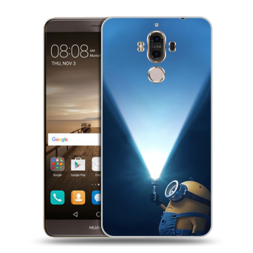 Пластиковый чехол на Huawei Mate 9 с принтом Миньоны Пластиковый чехол на Huawei Mate 9 с принтом Миньоны