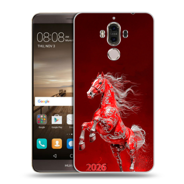 Пластиковый чехол на Huawei Mate 9 с принтом Новый год Пластиковый чехол на Huawei Mate 9 с принтом Новый год