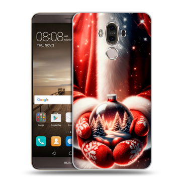 Пластиковый чехол на Huawei Mate 9 с принтом Новый год Пластиковый чехол на Huawei Mate 9 с принтом Новый год