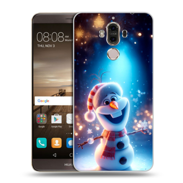 Пластиковый чехол на Huawei Mate 9 с принтом Новый год Пластиковый чехол на Huawei Mate 9 с принтом Новый год