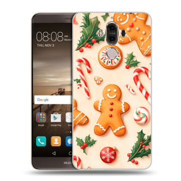 Пластиковый чехол на Huawei Mate 9 с принтом Новый год Пластиковый чехол на Huawei Mate 9 с принтом Новый год