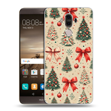 Пластиковый чехол на Huawei Mate 9 с принтом Новый год Пластиковый чехол на Huawei Mate 9 с принтом Новый год