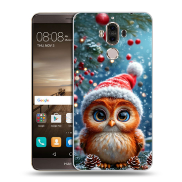 Пластиковый чехол на Huawei Mate 9 с принтом Новый год Пластиковый чехол на Huawei Mate 9 с принтом Новый год