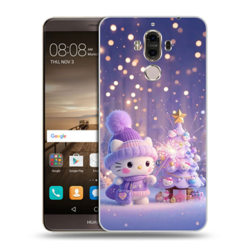 Пластиковый чехол на Huawei Mate 9 с принтом Новый год Пластиковый чехол на Huawei Mate 9 с принтом Новый год
