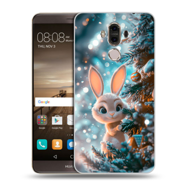 Пластиковый чехол на Huawei Mate 9 с принтом Новый год Пластиковый чехол на Huawei Mate 9 с принтом Новый год