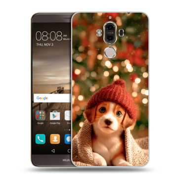 Пластиковый чехол на Huawei Mate 9 с принтом Новый год Пластиковый чехол на Huawei Mate 9 с принтом Новый год