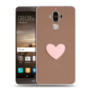 Пластиковый чехол на Huawei Mate 9 с принтом женский