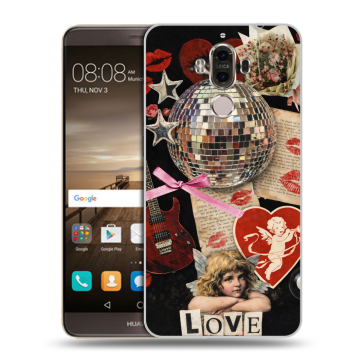 Пластиковый чехол на Huawei Mate 9 с принтом для девочек Пластиковый чехол на Huawei Mate 9 с принтом для девочек