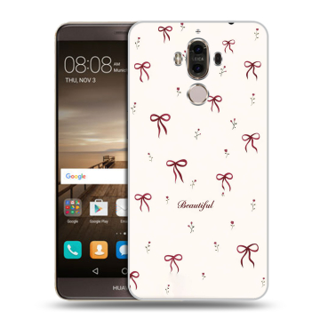 Пластиковый чехол на Huawei Mate 9 с принтом для девочек