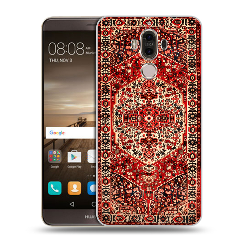 Пластиковый чехол на Huawei Mate 9 с принтом Ковер Пластиковый чехол на Huawei Mate 9 с принтом Ковер