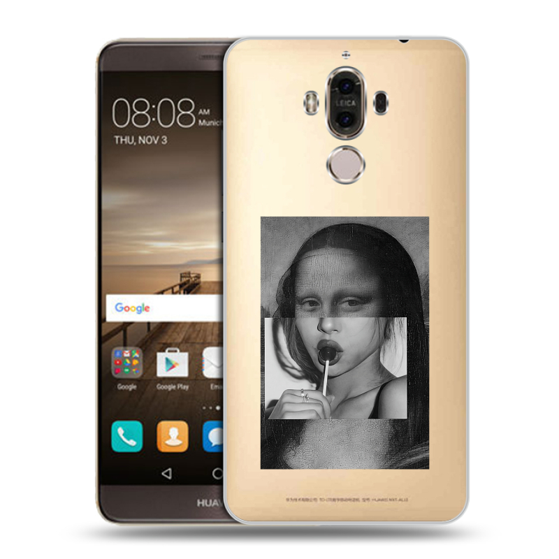 Пластиковый чехол на Huawei Mate 9 с принтом Мона Лиза Пластиковый чехол на Huawei Mate 9 с принтом Мона Лиза