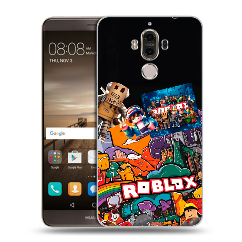 Пластиковый чехол на Huawei Mate 9 с принтом Roblox Роблокс Пластиковый чехол на Huawei Mate 9 с принтом Roblox Роблокс