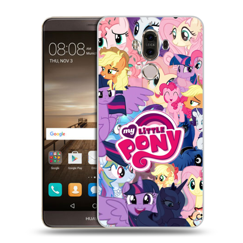 Пластиковый чехол на Huawei Mate 9 с принтом My little pony Дружба чудо Пластиковый чехол на Huawei Mate 9 с принтом My little pony Дружба чудо