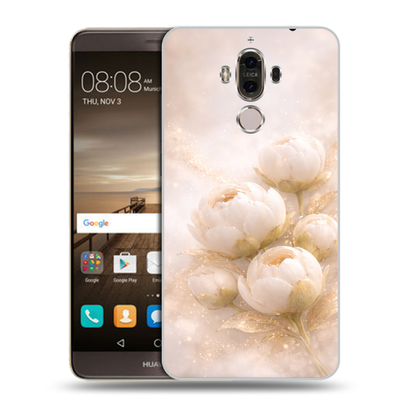 Пластиковый чехол на Huawei Mate 9 с принтом женский Пластиковый чехол на Huawei Mate 9 с принтом женский