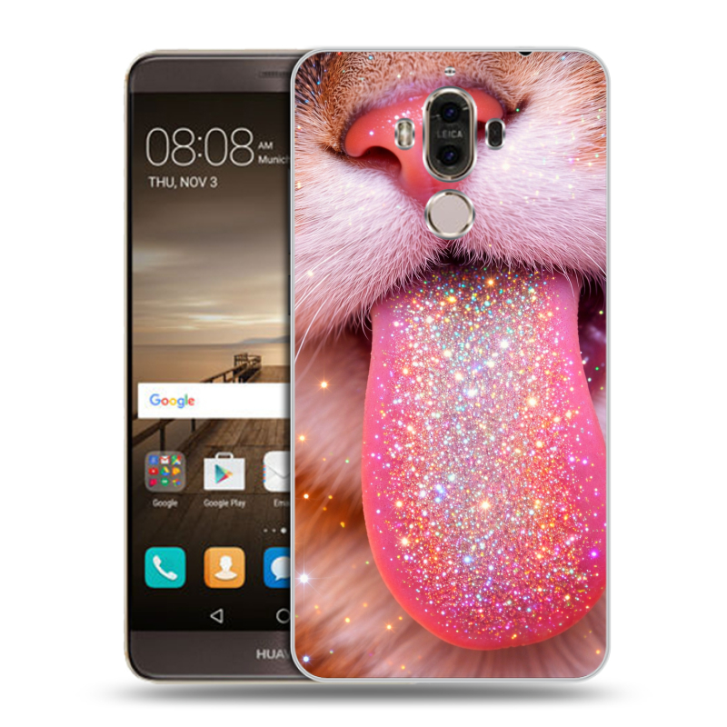 Пластиковый чехол на Huawei Mate 9 с принтом для девочек Пластиковый чехол на Huawei Mate 9 с принтом для девочек
