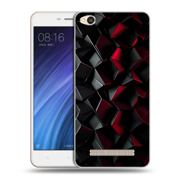 Силиконовый чехол на Xiaomi RedMi 4A с принтом Абстракция