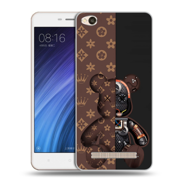 Силиконовый чехол на Xiaomi RedMi 4A с принтом Луи робот