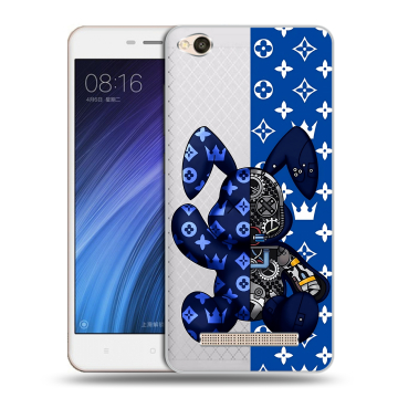 Силиконовый чехол на Xiaomi RedMi 4A с принтом Луи робот
