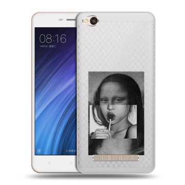 Силиконовый чехол на Xiaomi RedMi 4A с принтом Мона Лиза