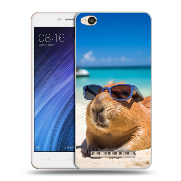 Силиконовый чехол на Xiaomi RedMi 4A с принтом Капибара