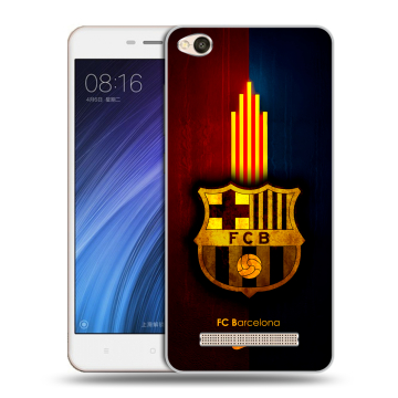 Силиконовый чехол на Xiaomi RedMi 4A с принтом Барселона Barcelona