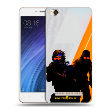 Силиконовый чехол на Xiaomi RedMi 4A с принтом Контер страйк Counter strike