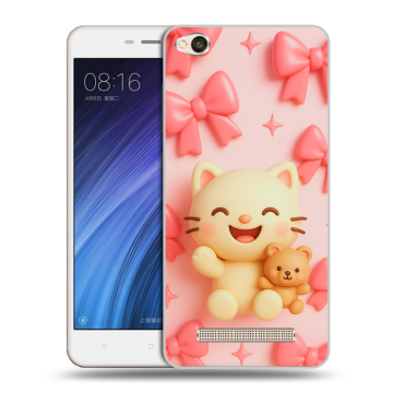 Силиконовый чехол на Xiaomi RedMi 4A с принтом для девочек