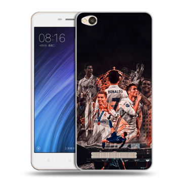 Силиконовый чехол на Xiaomi RedMi 4A с принтом Реал Роналдо Real Ronaldo