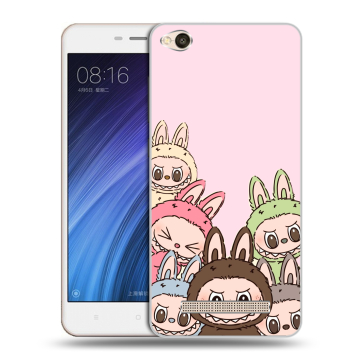Силиконовый чехол на Xiaomi RedMi 4A с принтом Лабубу Силиконовый чехол на Xiaomi RedMi 4A с принтом Лабубу