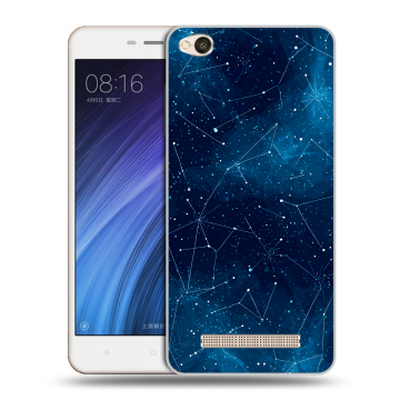 Силиконовый чехол на Xiaomi RedMi 4A с принтом Космос звезды Силиконовый чехол на Xiaomi RedMi 4A с принтом Космос звезды