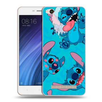 Силиконовый чехол на Xiaomi RedMi 4A с принтом Лило и Стич