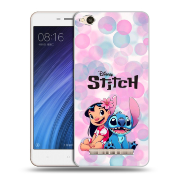 Силиконовый чехол на Xiaomi RedMi 4A с принтом Лило и Стич