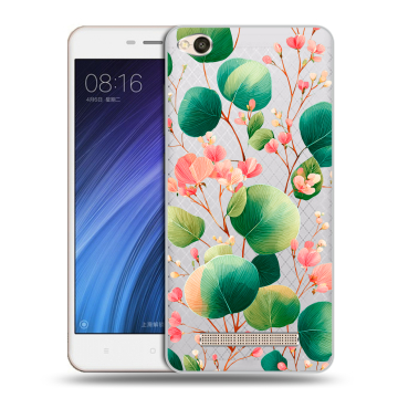 Силиконовый чехол на Xiaomi RedMi 4A с принтом женский Силиконовый чехол на Xiaomi RedMi 4A с принтом женский