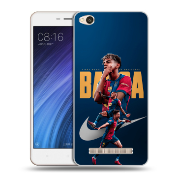 Силиконовый чехол на Xiaomi RedMi 4A с принтом Барселона Barca Yamal 