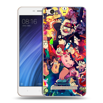 Силиконовый чехол на Xiaomi RedMi 4A с принтом Gravity Falls Гравити Фолз Силиконовый чехол на Xiaomi RedMi 4A с принтом Gravity Falls Гравити Фолз