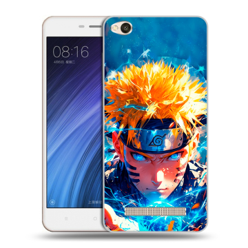 Силиконовый чехол на Xiaomi RedMi 4A с принтом Аниме Наруто Naruto