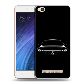 Силиконовый чехол на Xiaomi RedMi 4A с принтом Mercedes Мерседес
