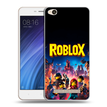 Силиконовый чехол на Xiaomi RedMi 4A с принтом Roblox Роблокс Силиконовый чехол на Xiaomi RedMi 4A с принтом Roblox Роблокс