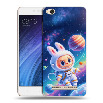 Силиконовый чехол на Xiaomi RedMi 4A с принтом Labubu Лабубу