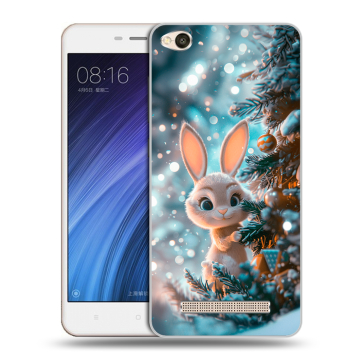 Силиконовый чехол на Xiaomi RedMi 4A с принтом Новый год