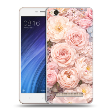 Силиконовый чехол на Xiaomi RedMi 4A с принтом женский