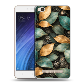 Силиконовый чехол на Xiaomi RedMi 4A с принтом женский