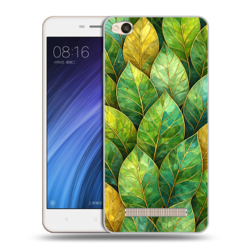 Силиконовый чехол на Xiaomi RedMi 4A с принтом женский