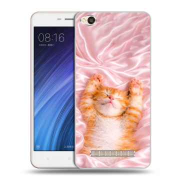 Силиконовый чехол на Xiaomi RedMi 4A с принтом женский