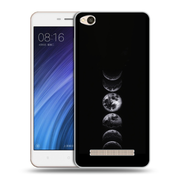 Силиконовый чехол на Xiaomi RedMi 4A с принтом женский