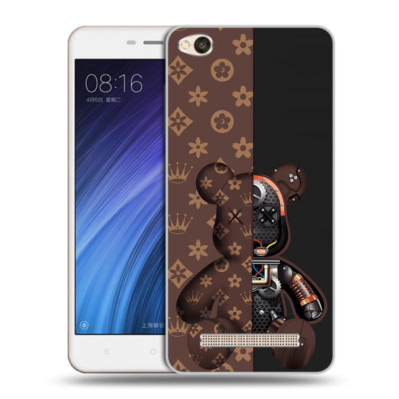 Пластиковый чехол на Xiaomi RedMi 4A с принтом Луи робот Пластиковый чехол на Xiaomi RedMi 4A с принтом Луи робот