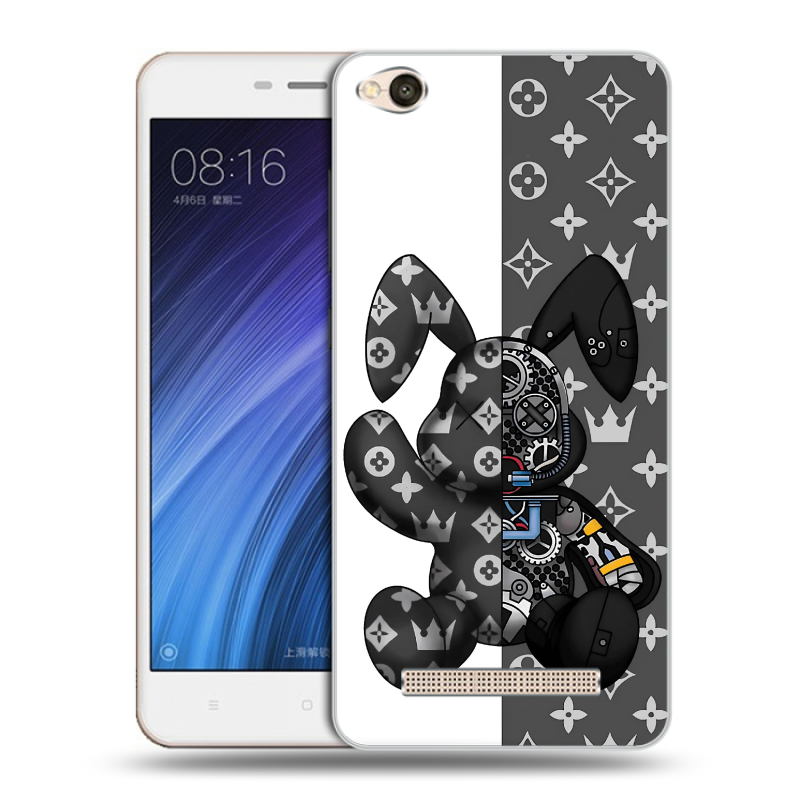 Силиконовый чехол на Xiaomi RedMi 4A с принтом Луи робот Силиконовый чехол на Xiaomi RedMi 4A с принтом Луи робот
