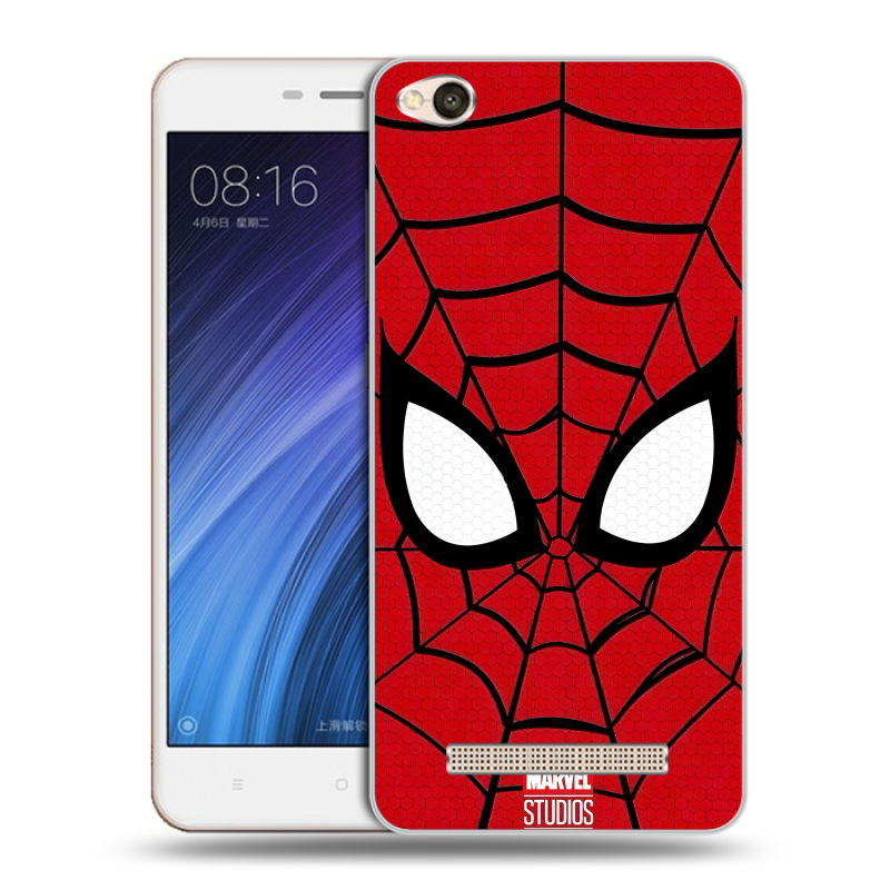 Силиконовый чехол на Xiaomi RedMi 4A с принтом человек паук spiderman Силиконовый чехол на Xiaomi RedMi 4A с принтом человек паук spiderman