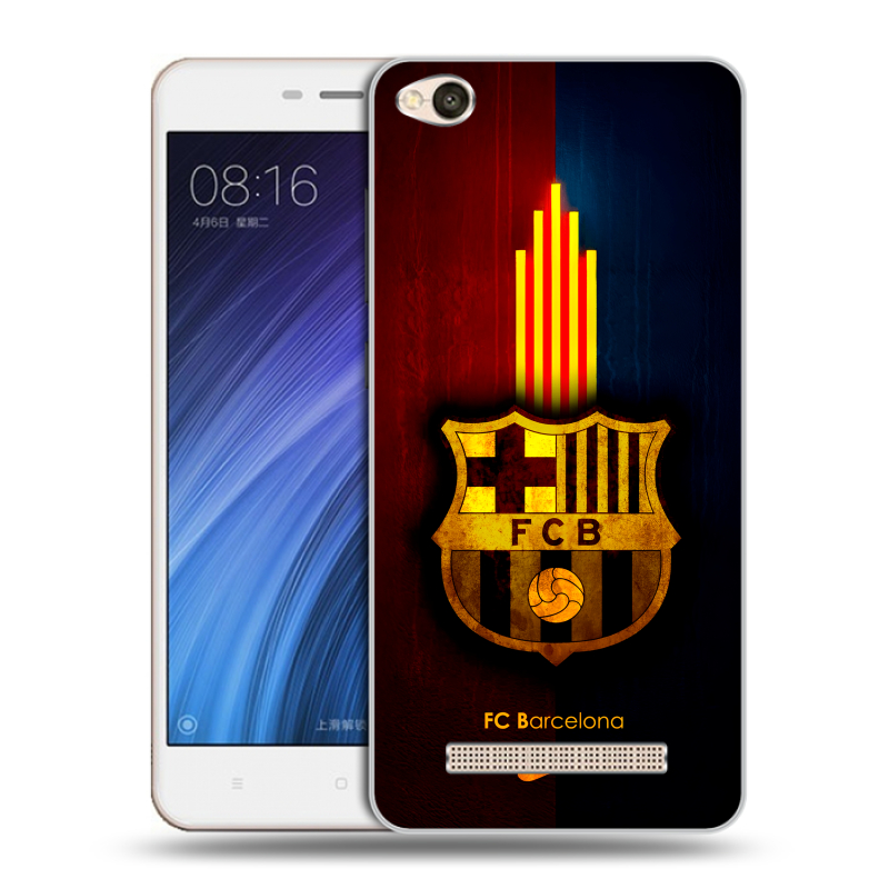 Силиконовый чехол на Xiaomi RedMi 4A с принтом Барселона Barcelona Силиконовый чехол на Xiaomi RedMi 4A с принтом Барселона Barcelona